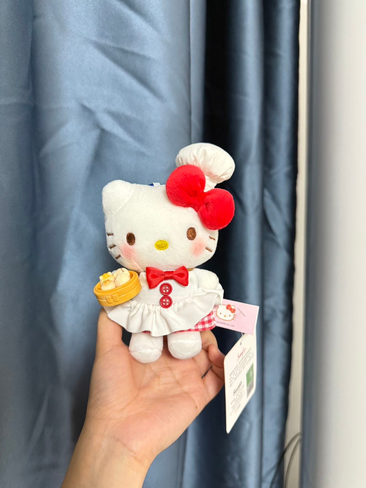 Cute Kitty Chef Plush Bag Charm