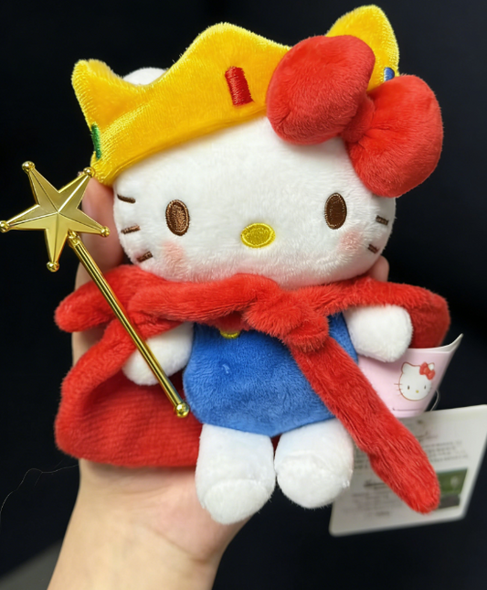 Cute Kitty Princess Plush Bag Charm
