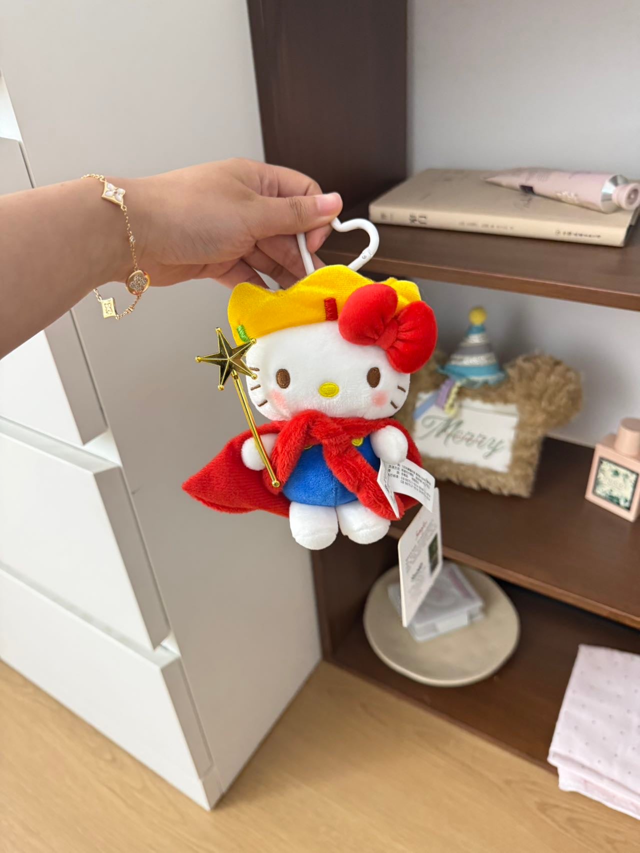 Cute Kitty Princess Plush Bag Charm